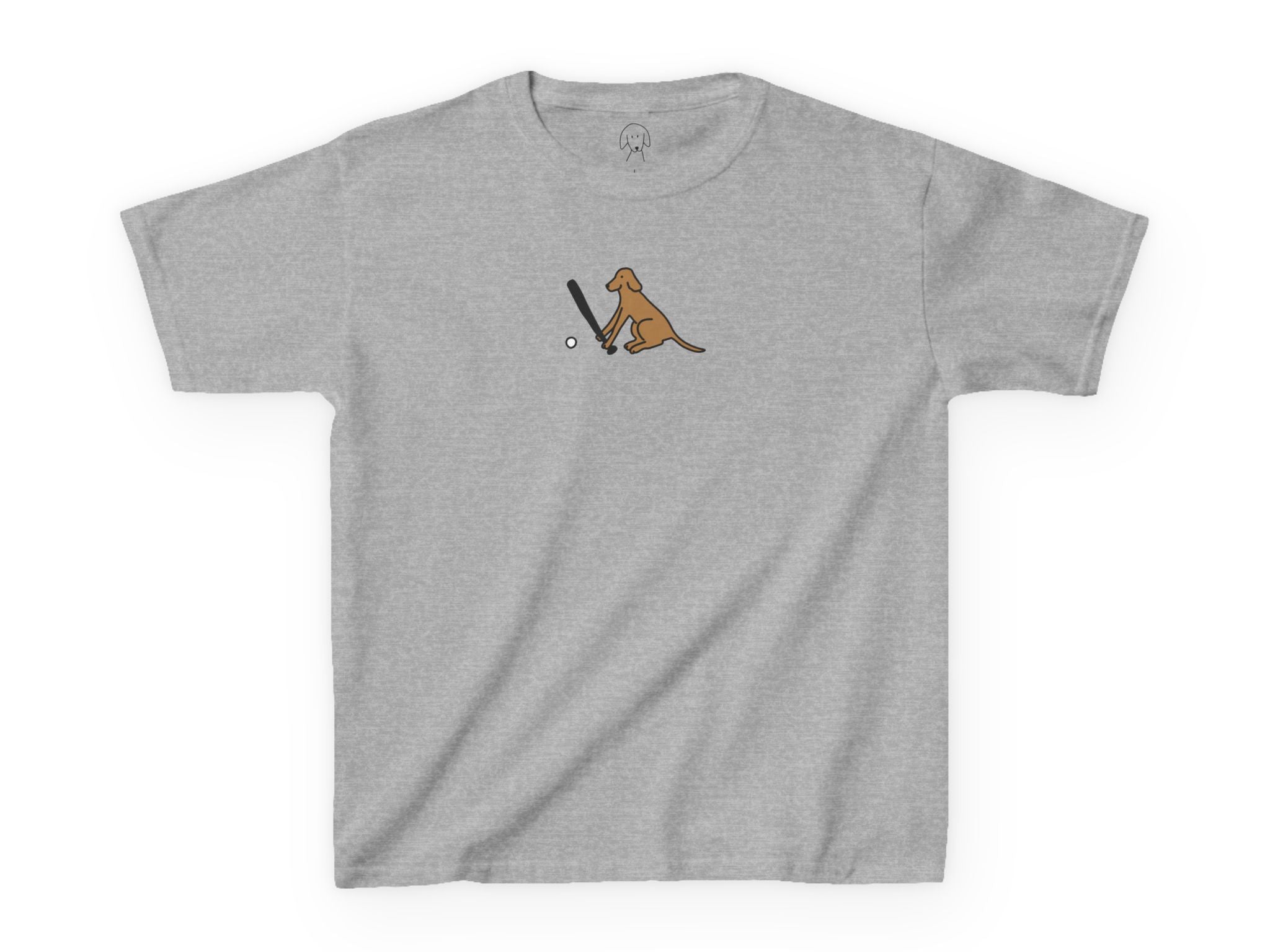Baseball Dog (Color) | Kids Tee
