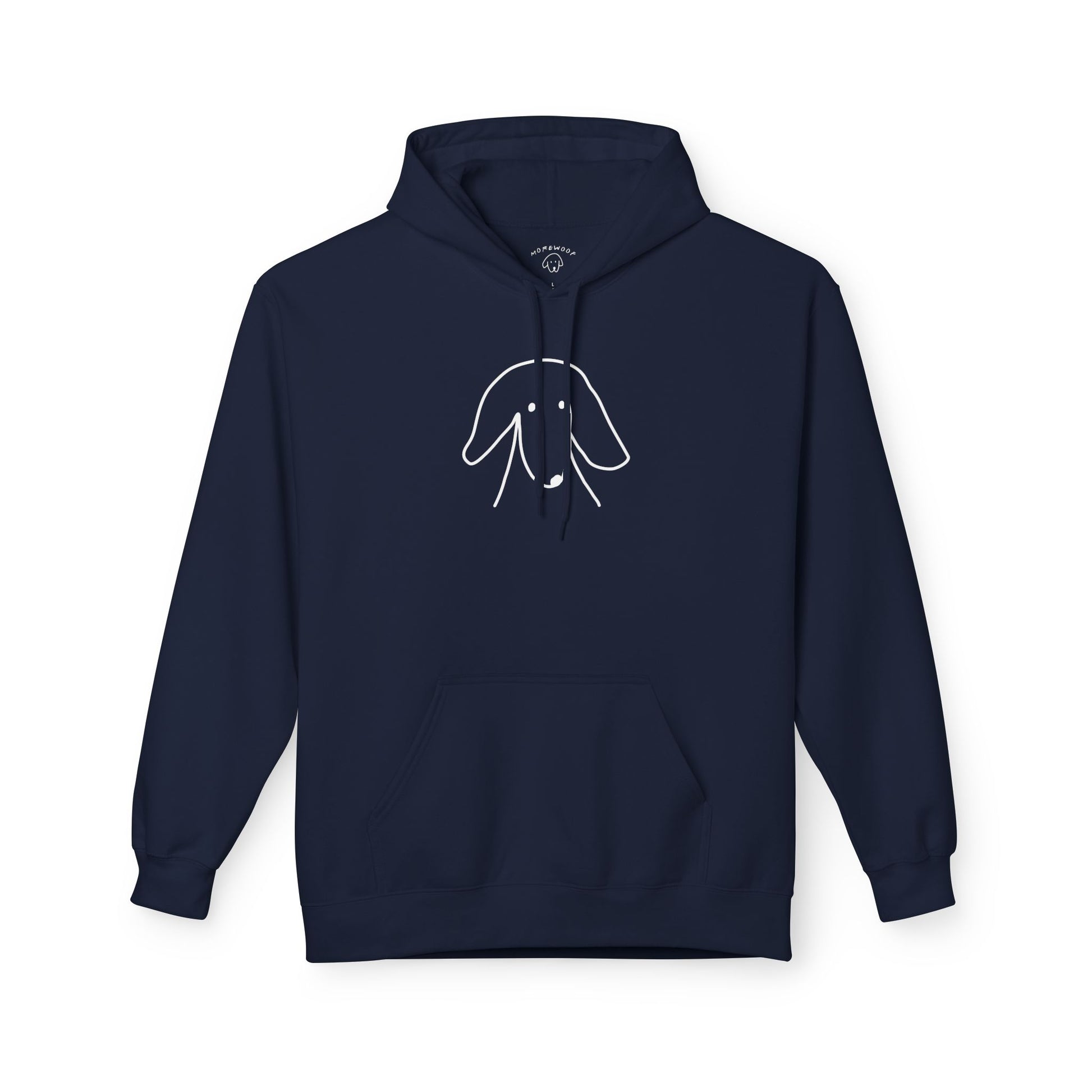 "Sideways Glance" | Softstyle Fleece Hoodie | Face Time Collection