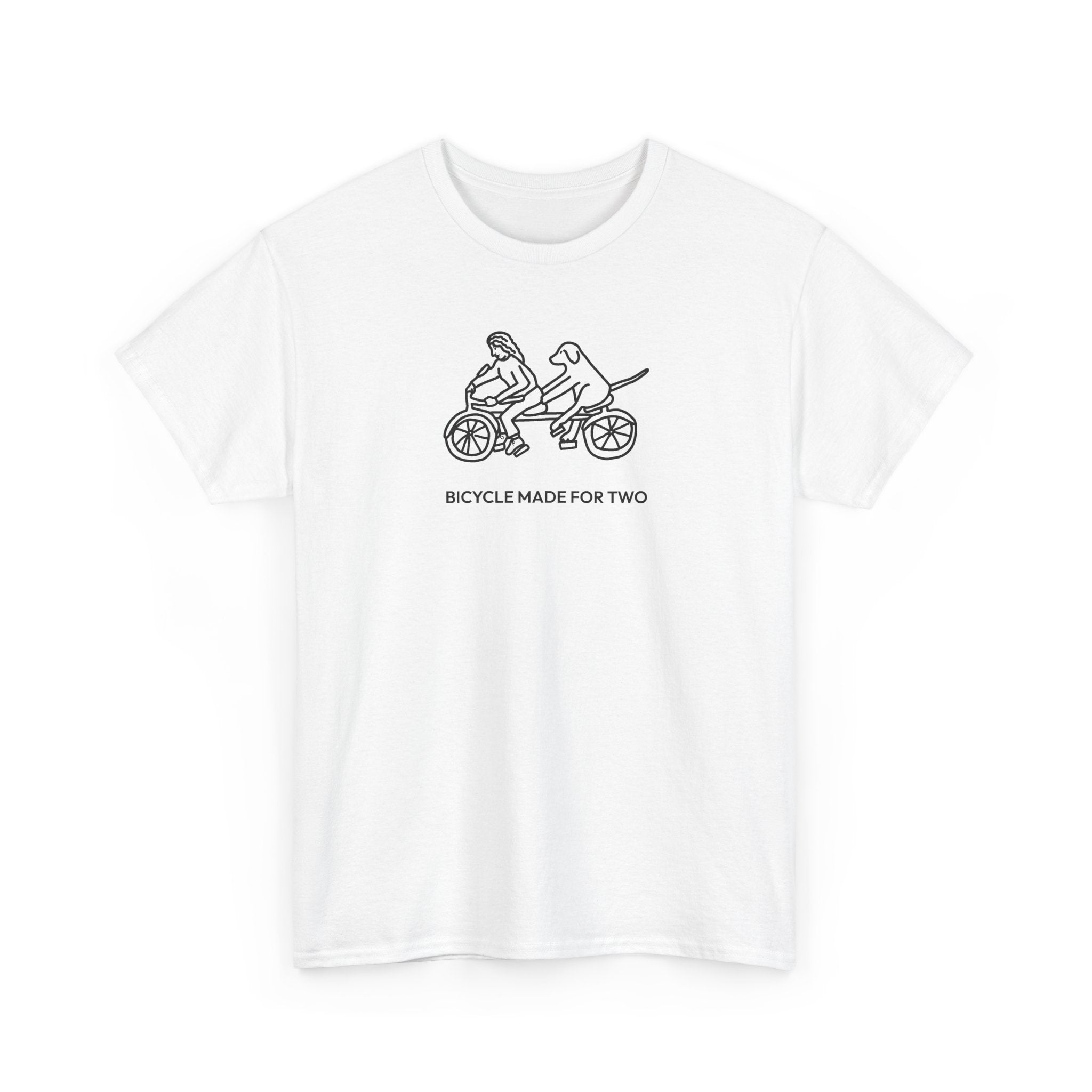Bicycle Made For Two | Soft Cotton Tee | Spring Collection