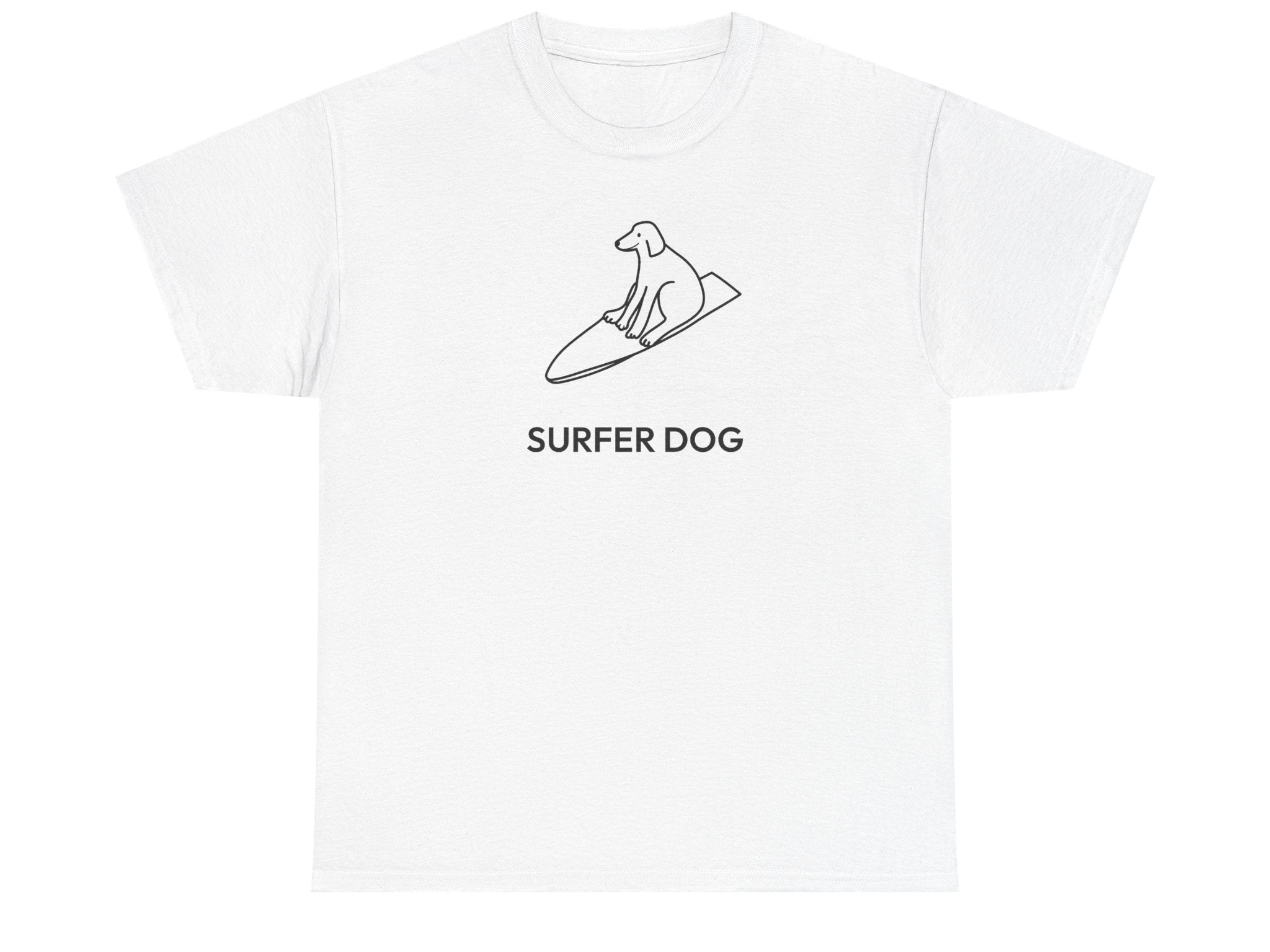 Surfer Dog | Soft Cotton Tee | Summer Collection