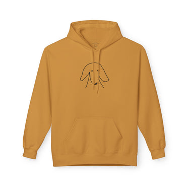 "Sideways Glance" | Softstyle Fleece Hoodie | Face Time Collection