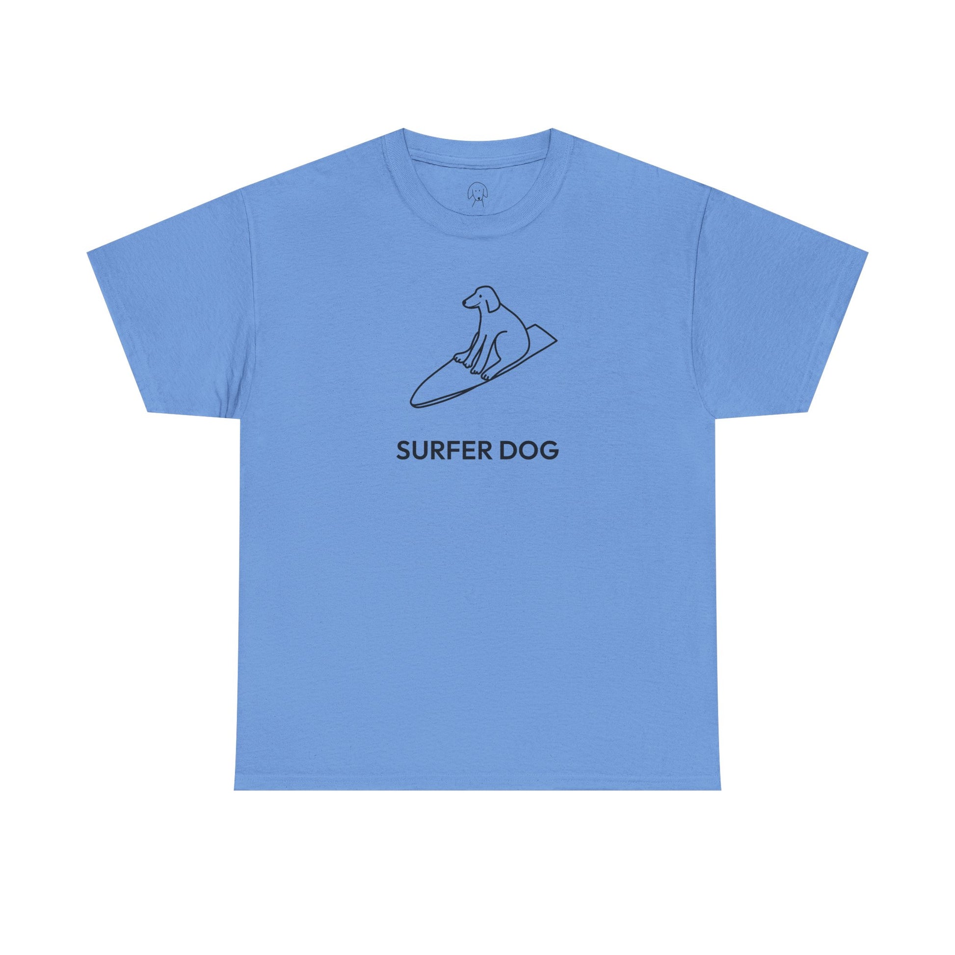 Surfer Dog | Soft Cotton Tee | Summer Collection