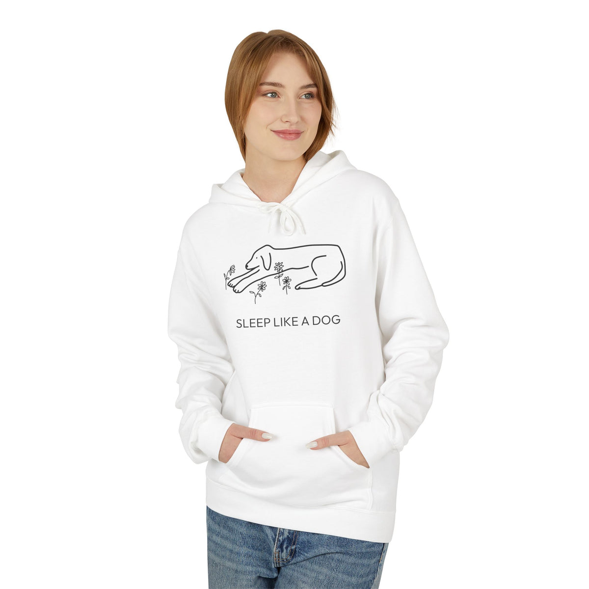 Sleep Like a Dog | Soft Fleece Hoodie