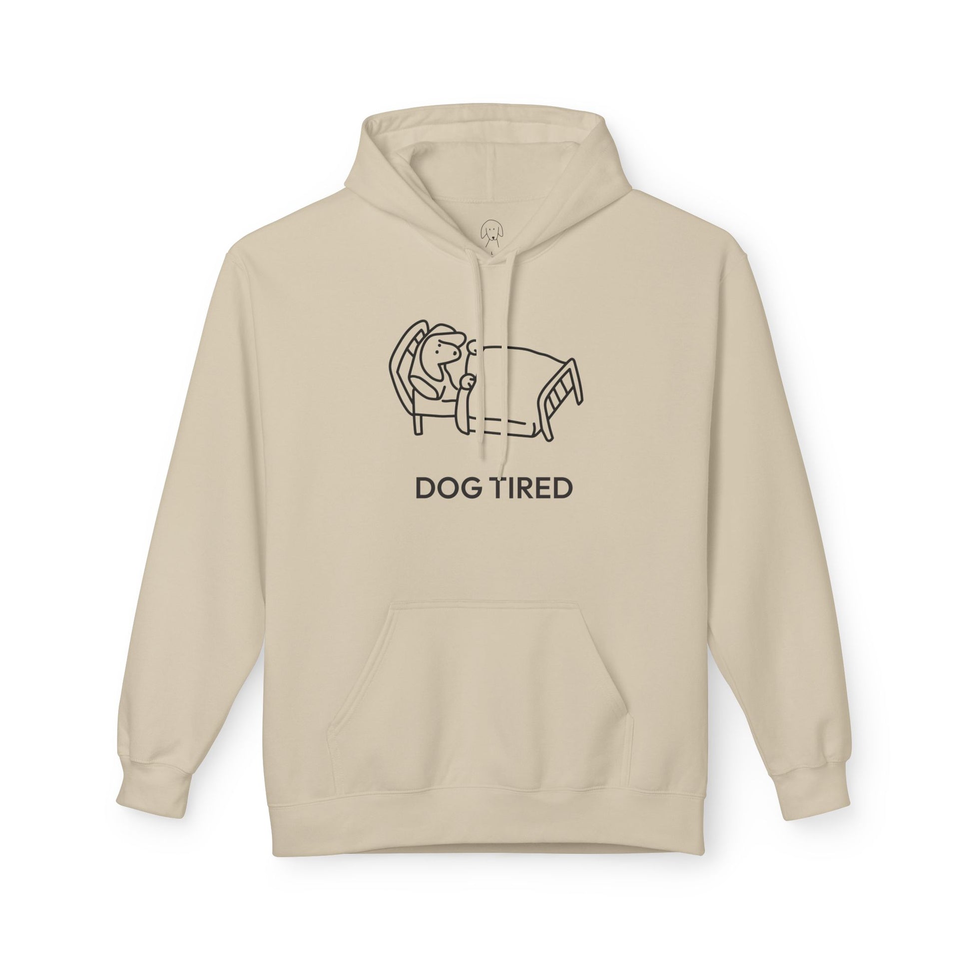 Dog Tired | Softstyle Fleece Hoodie