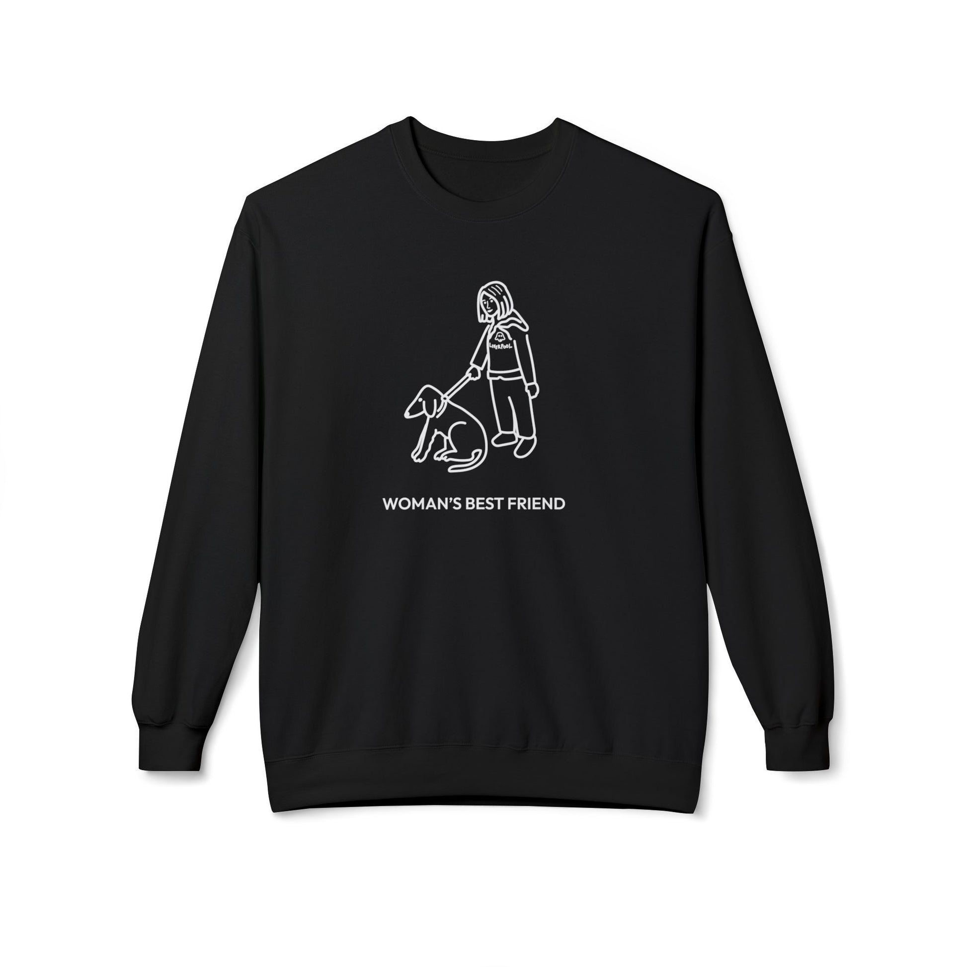 Woman's Best Friend | Softstyle Fleece Sweatshirt