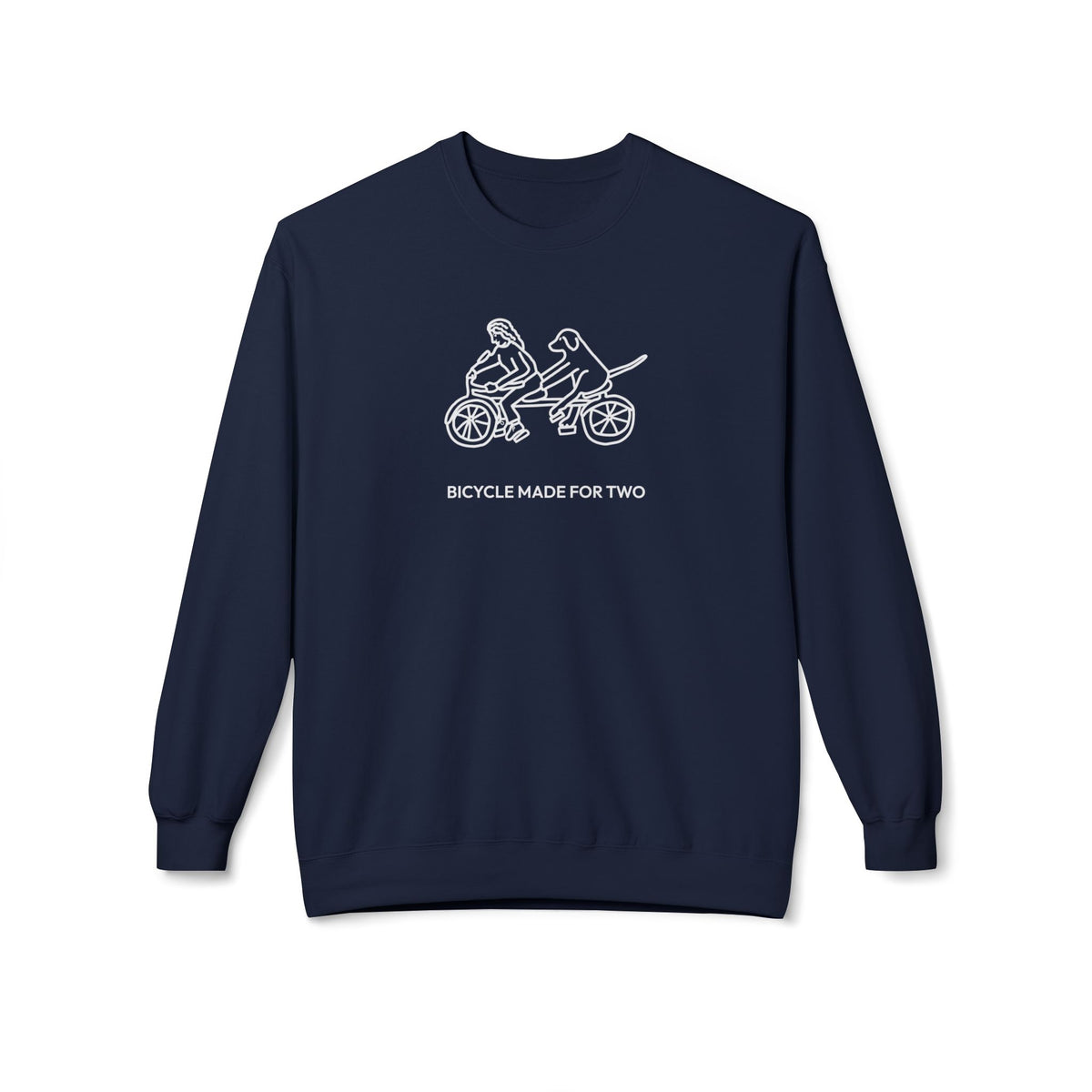 Bicycle Made For Two | Soft Fleece Sweatshirt | Spring Collection