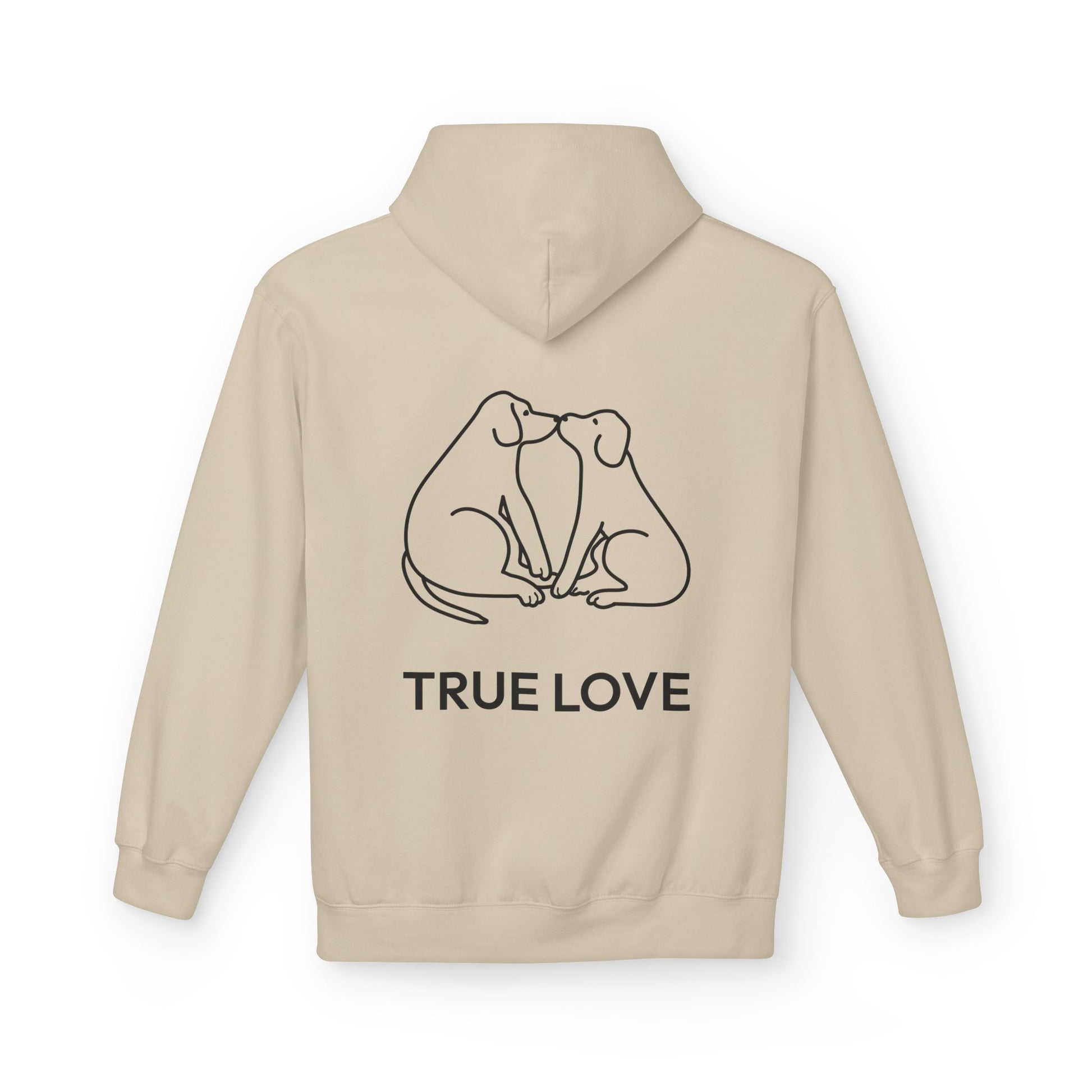 True Love — Softstyle Fleece Hoodie (Back Print)