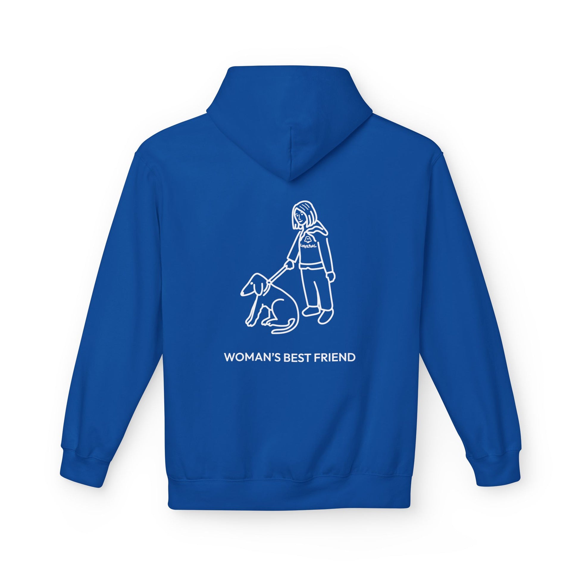 Woman's Best Friend (Back Print) | Softstyle Fleece Hoodie