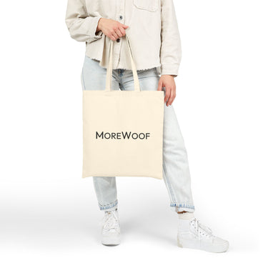 MoreWoof Classic Cotton Canvas Tote Bag