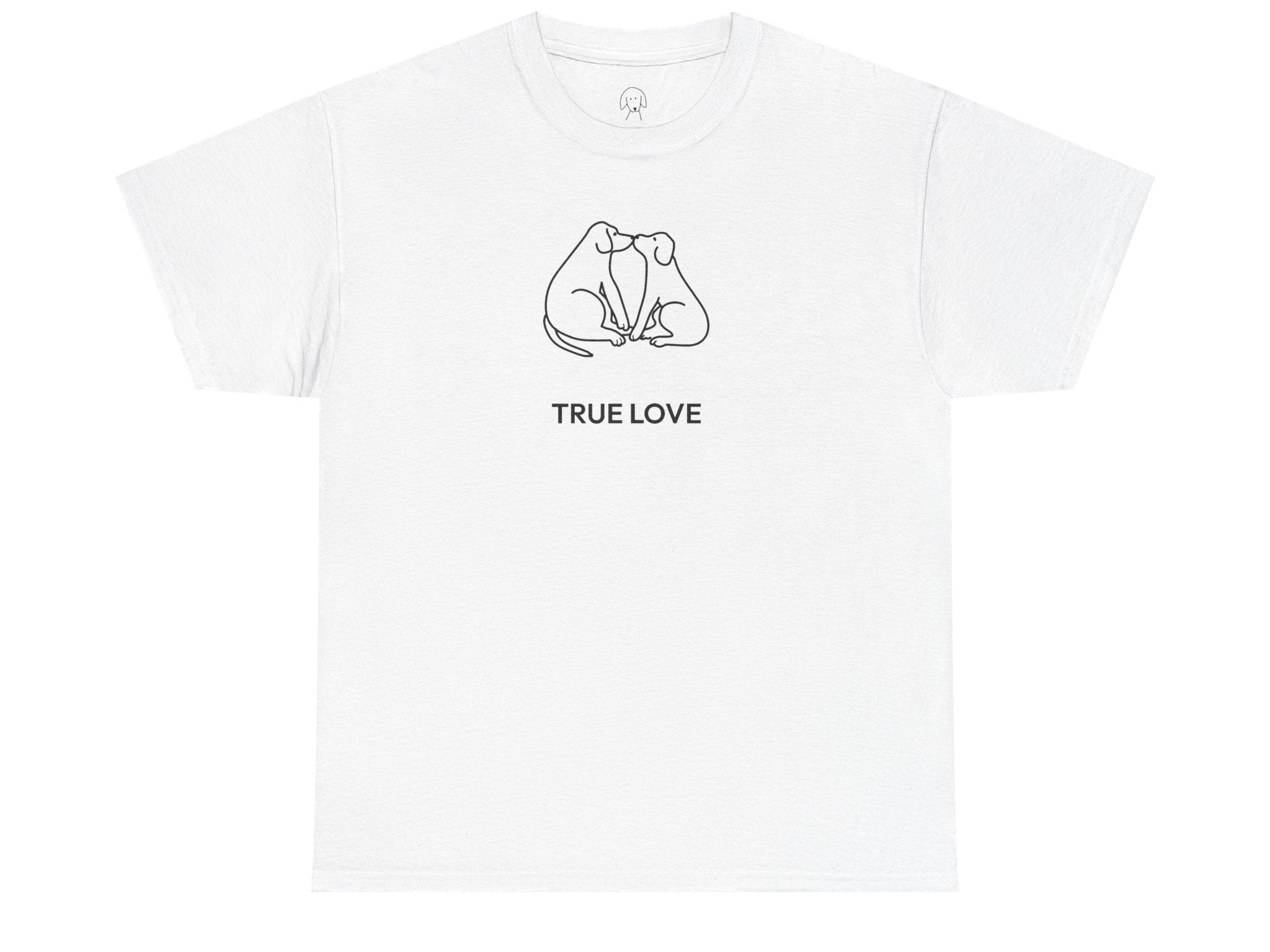 Cat Kisses T-Shirt — Minimal Line Art Cats Graphic Tee
