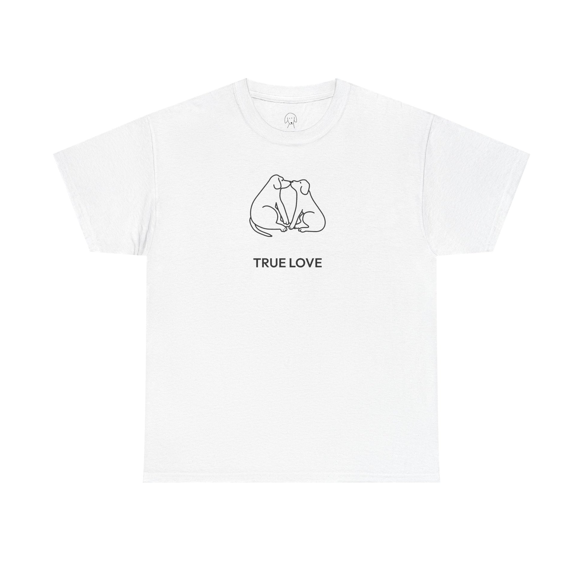 Cat Kisses T-Shirt — Minimal Line Art Cats Graphic Tee