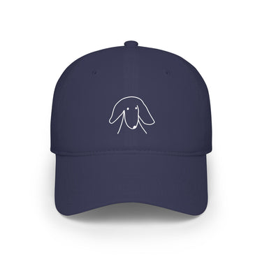 "Sideways Glance" | Morewoof Baseball Cap for Dog Lovers | Face Time Collection