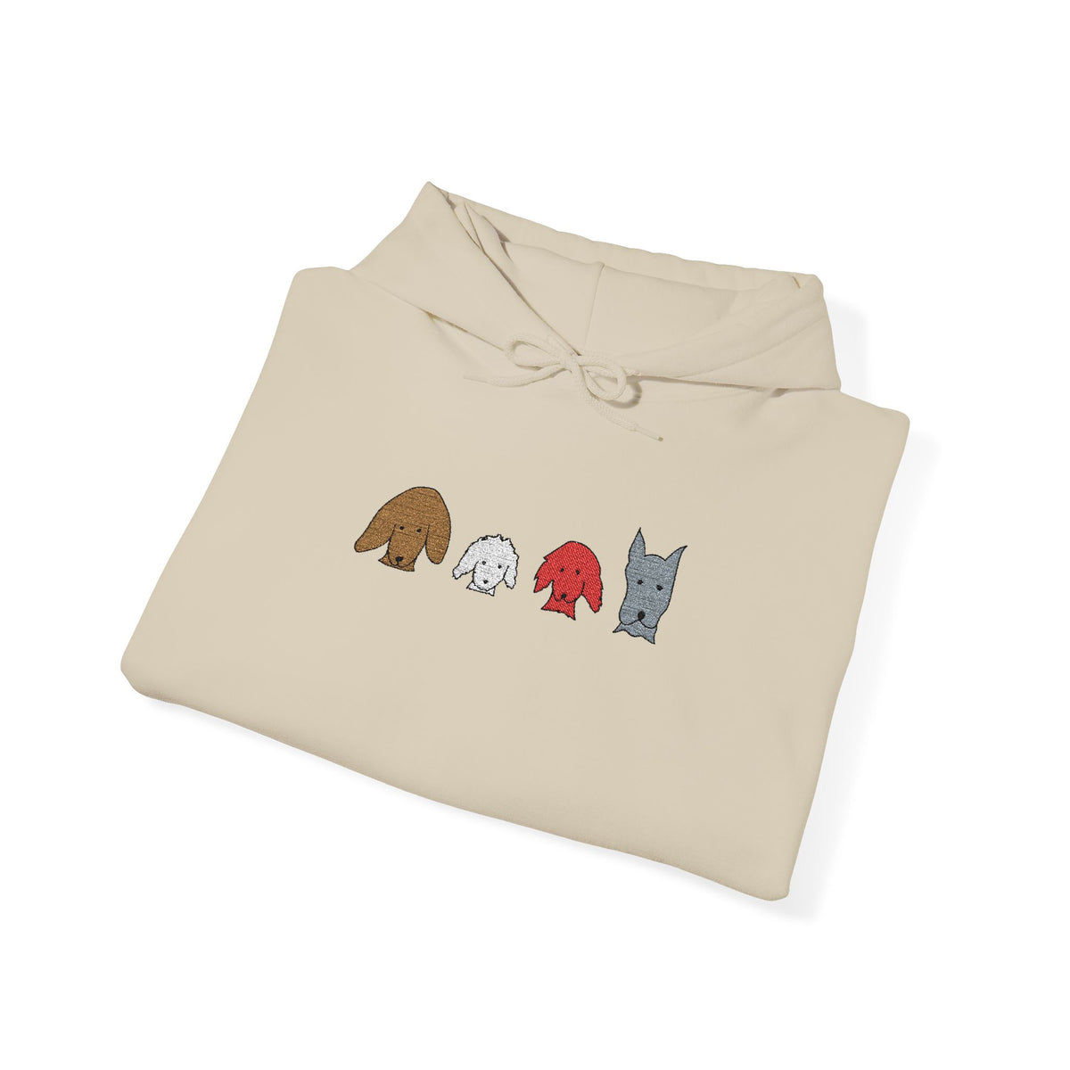 All Dogs Count (No Text) – Embroidered Hoodie