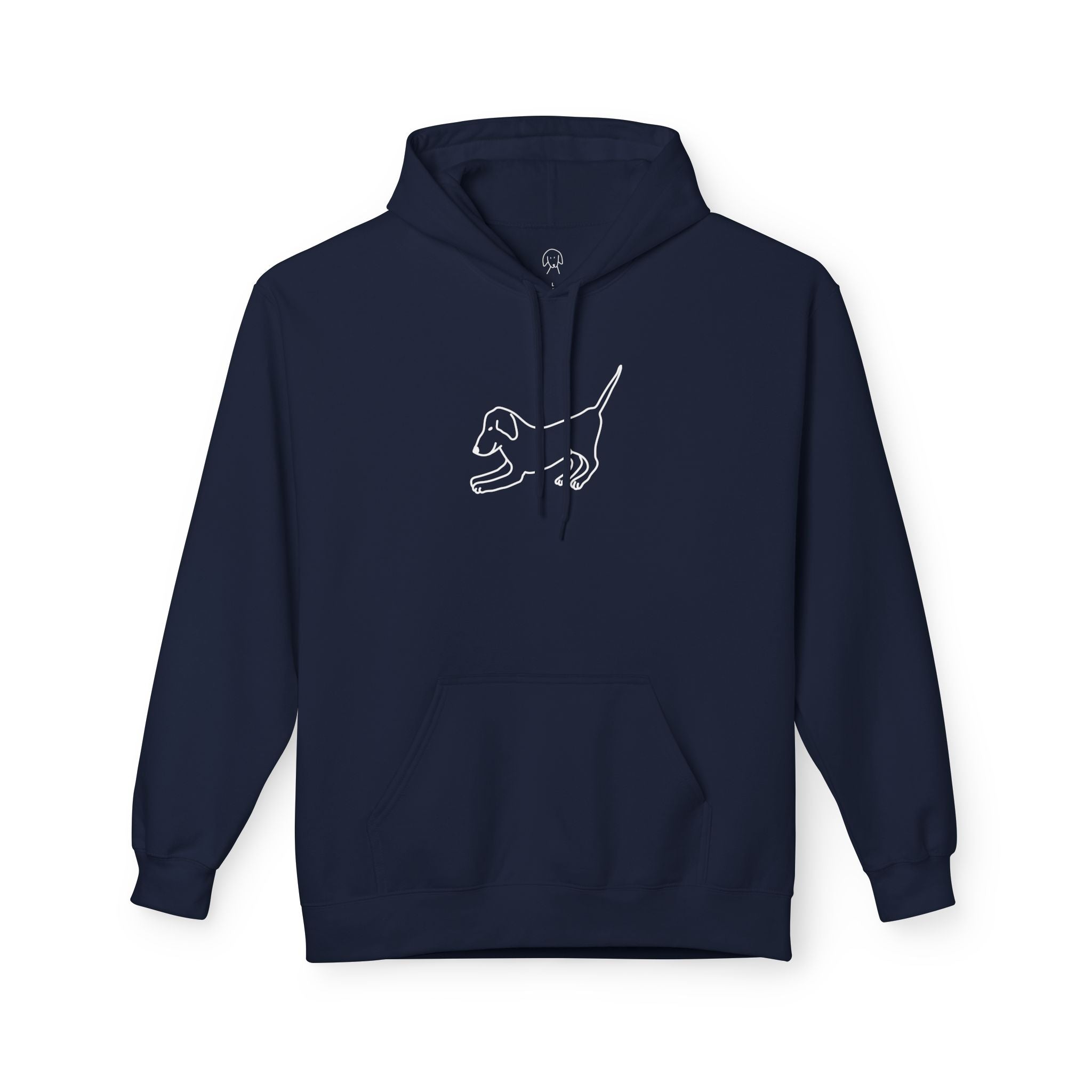 Downward Dog |  Softstyle Fleece Hoodie