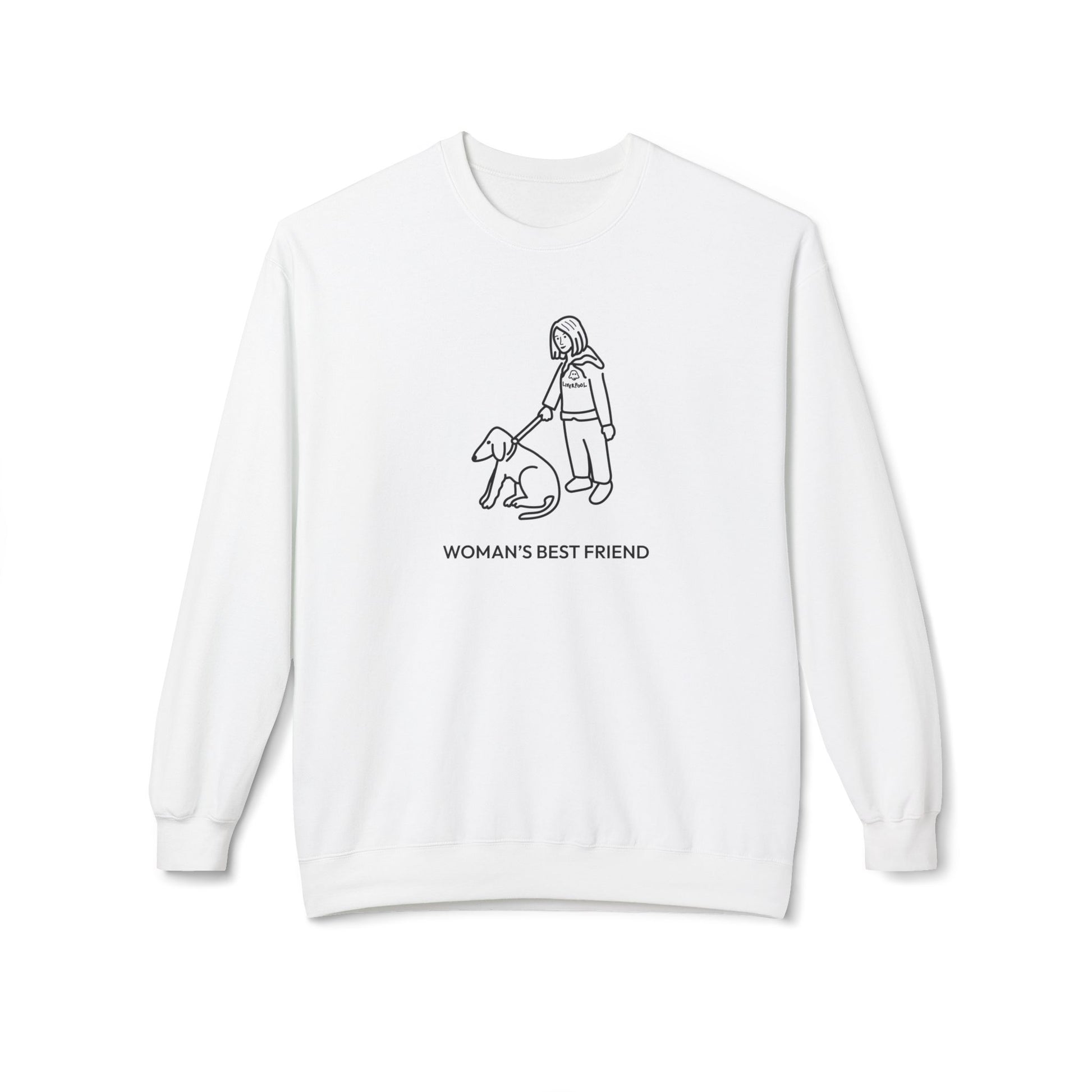 Woman's Best Friend | Softstyle Fleece Sweatshirt
