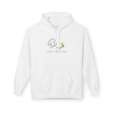 Love Like A Dog | Softstyle Fleece Hoodie | Color Collection