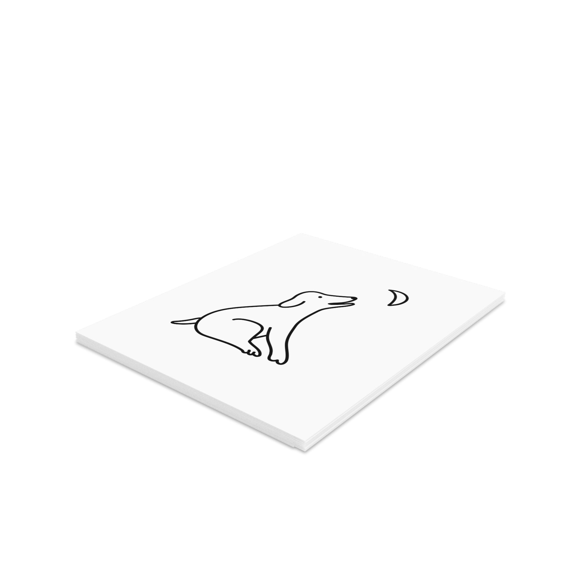 Greeting Cards (8 Pack) | "Love You To The Moon"