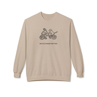 Bicycle Made For Two | Softstyle Fleece Sweatshirt | Spring Collection