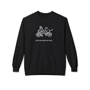 Bicycle Made For Two | Softstyle Fleece Sweatshirt | Spring Collection