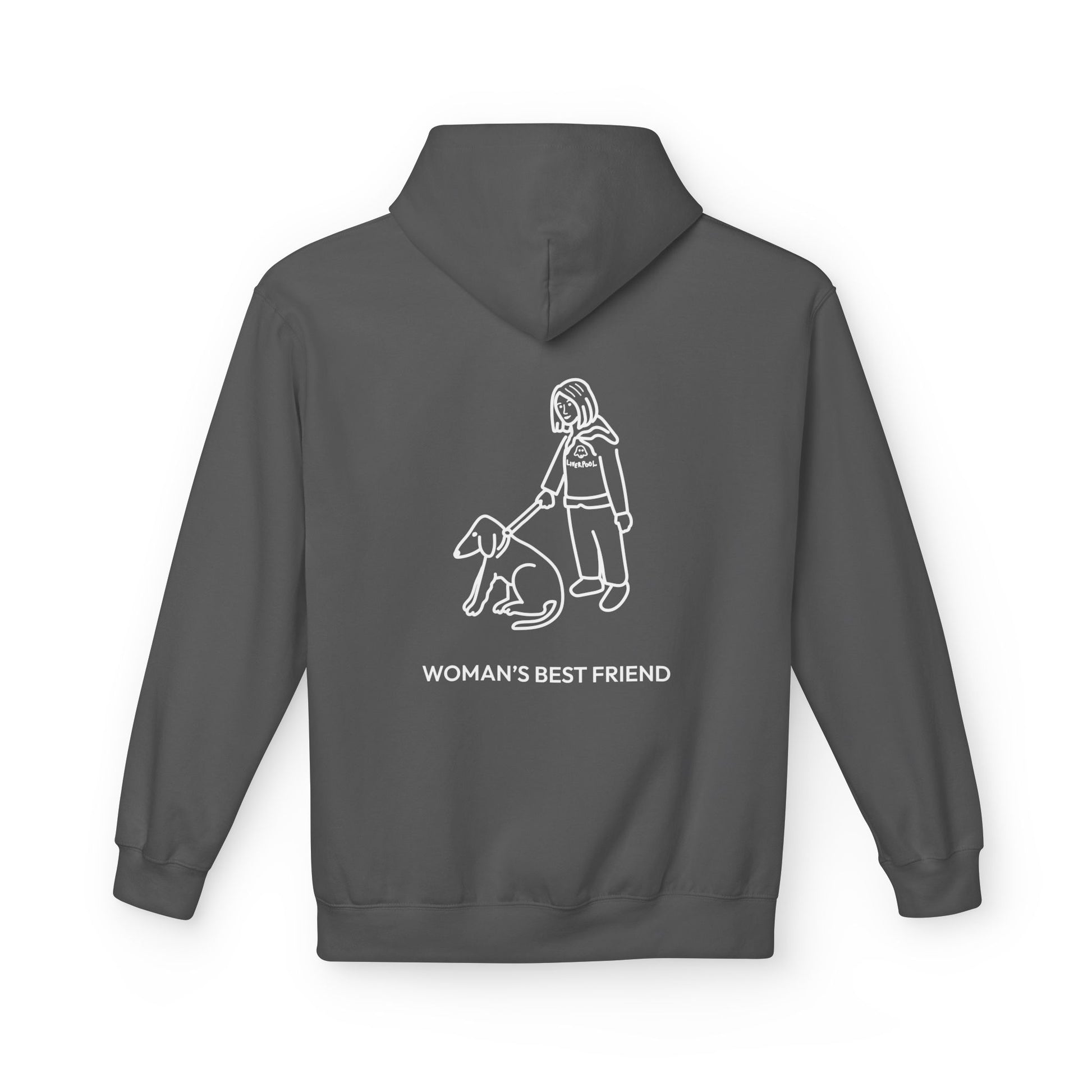 Woman's Best Friend (Back Print) | Softstyle Fleece Hoodie