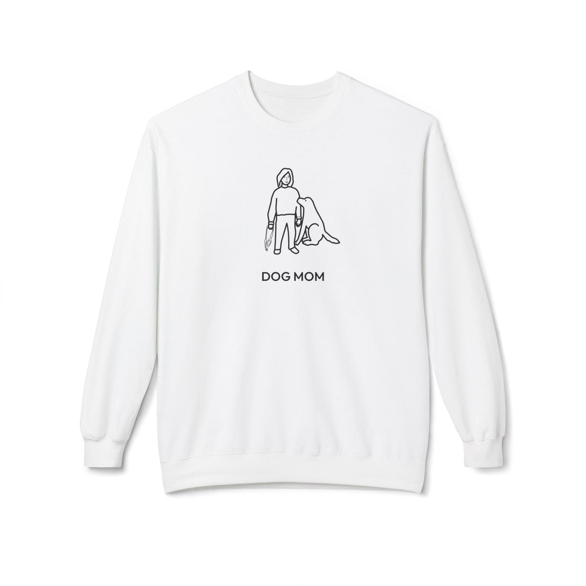 Dog Mom | Soft Fleece Sweatshirt