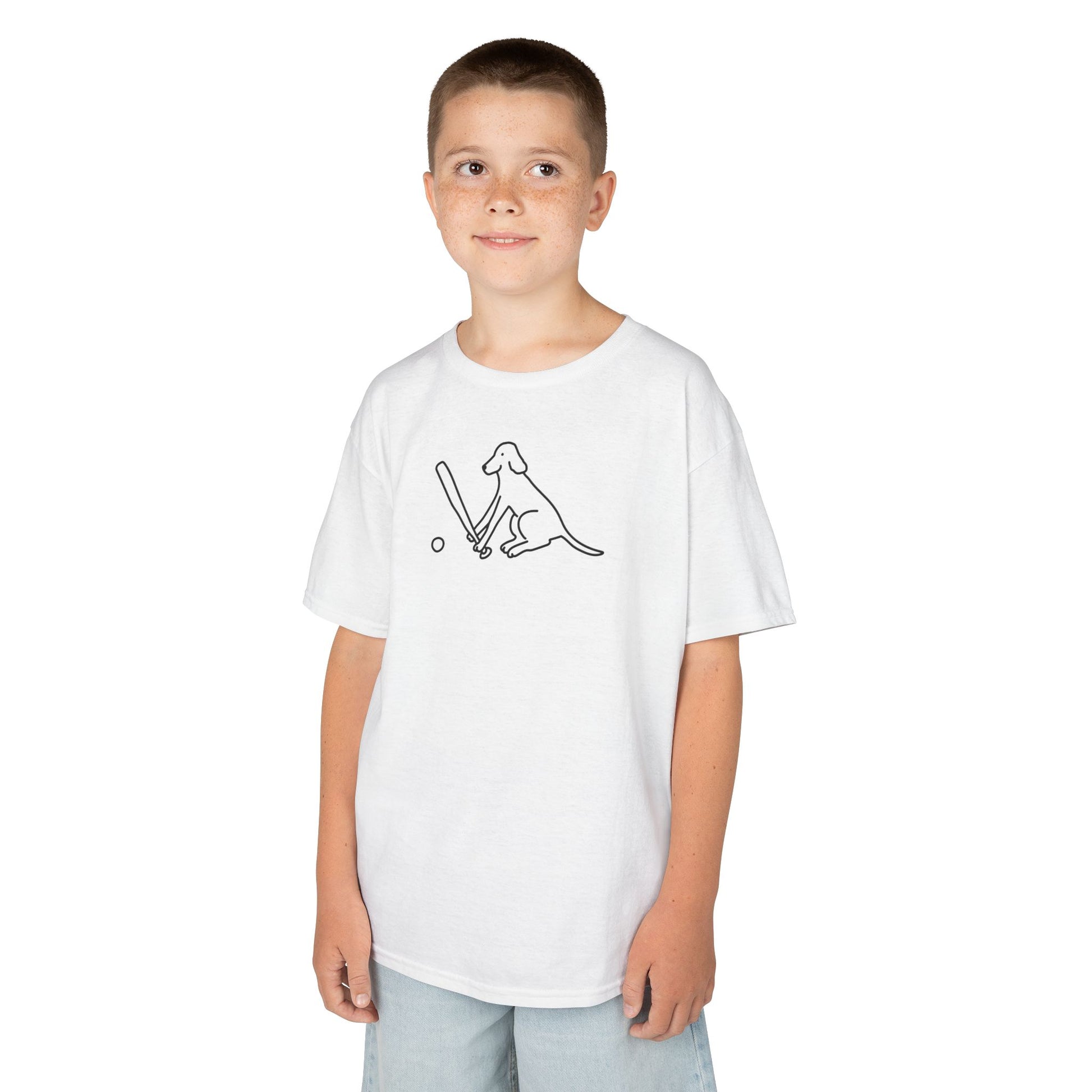 Baseball Dog | Kids Tee | Summer Collection
