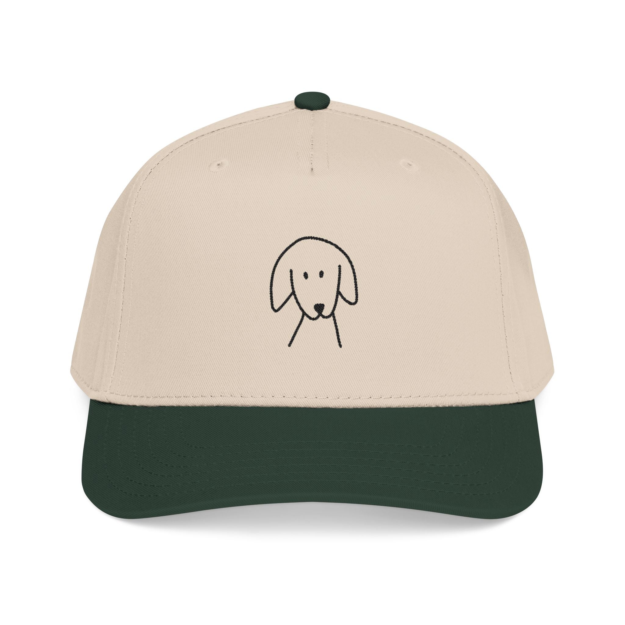 Two-toned Snapback Baseball Cap | MoreWoof logo