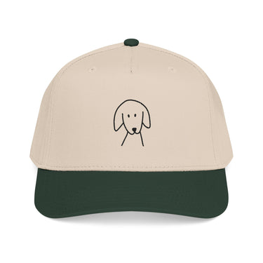 Two-toned Snapback Baseball Cap | MoreWoof logo