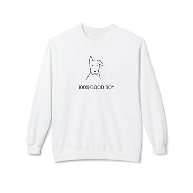 100% Good Boy | Softstyle Fleece Sweatshirt | Rescue Collection