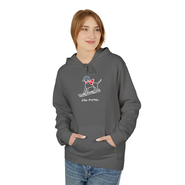 Dog Patrol | Softstyle Fleece Hoodie for Dog Lovers | Winter Collection | Color Collection
