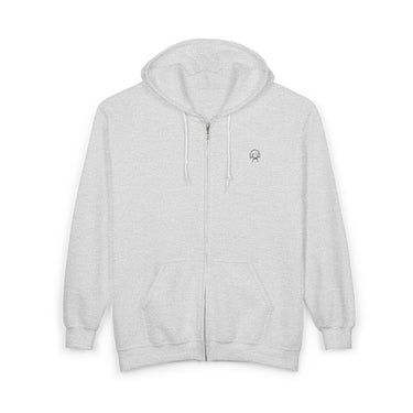 Life Is Better With A Dog -- Hiking (Back Print) | Morewoof Full Zip Hoodie for Dog Lovers | Color Collection