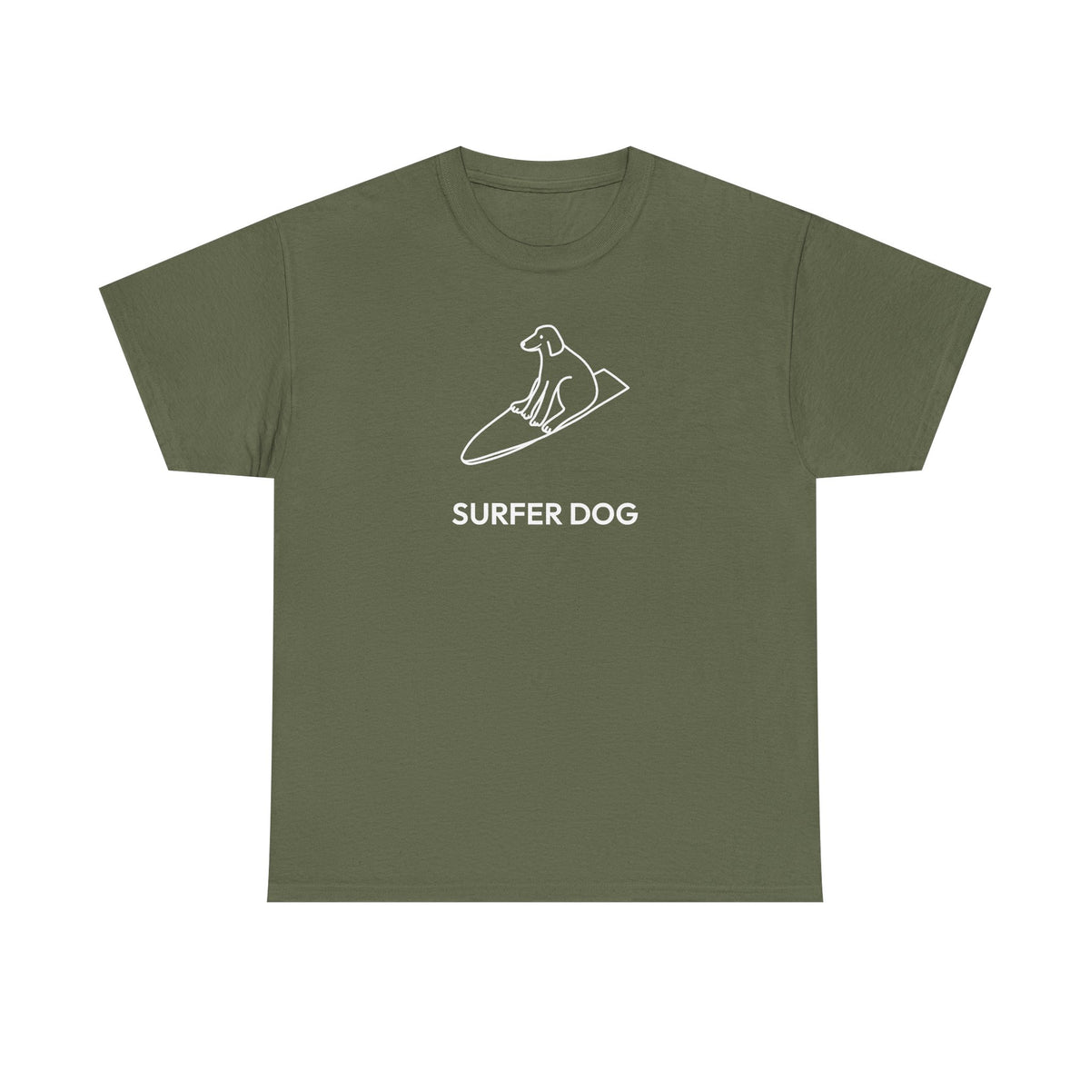 Surfer Dog | Soft Cotton Tee | Summer Collection