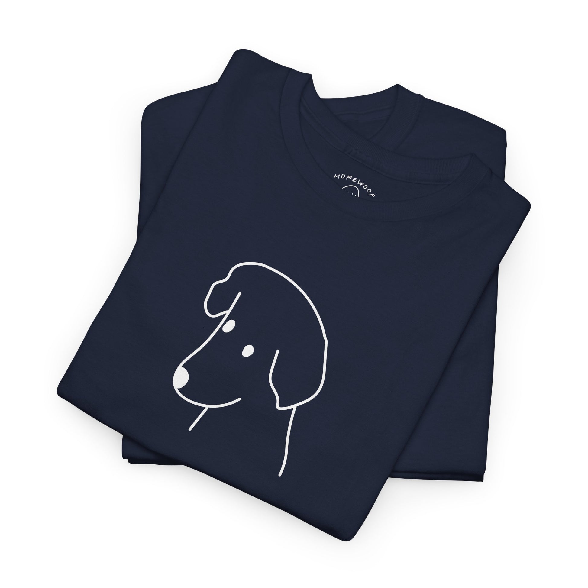 "Happy Dog" | Soft Cotton Tee | Face Time Collection
