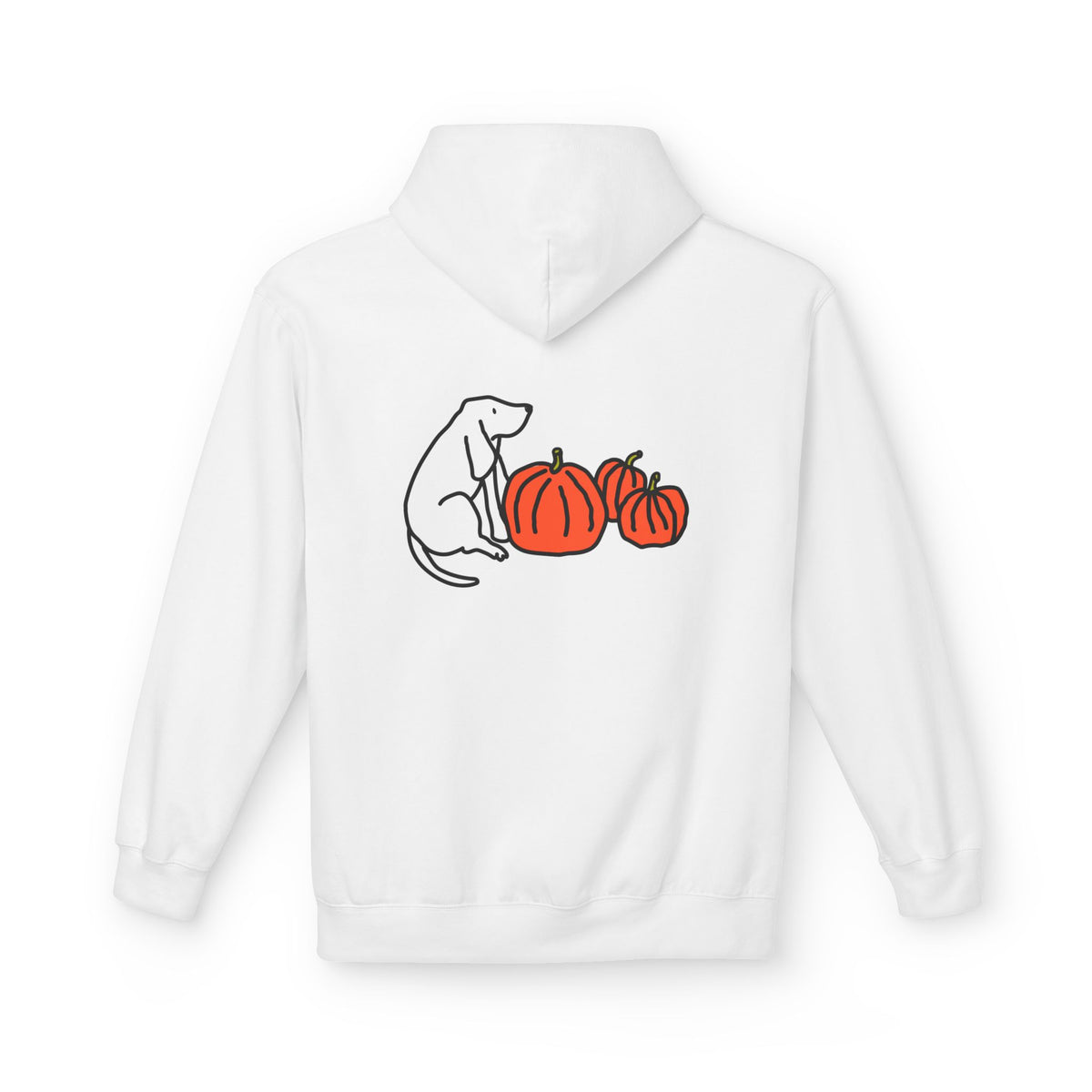 Pumpkin Patch | Soft Fleece Hoodie (Back Print) | Color Collection | Fall Collection