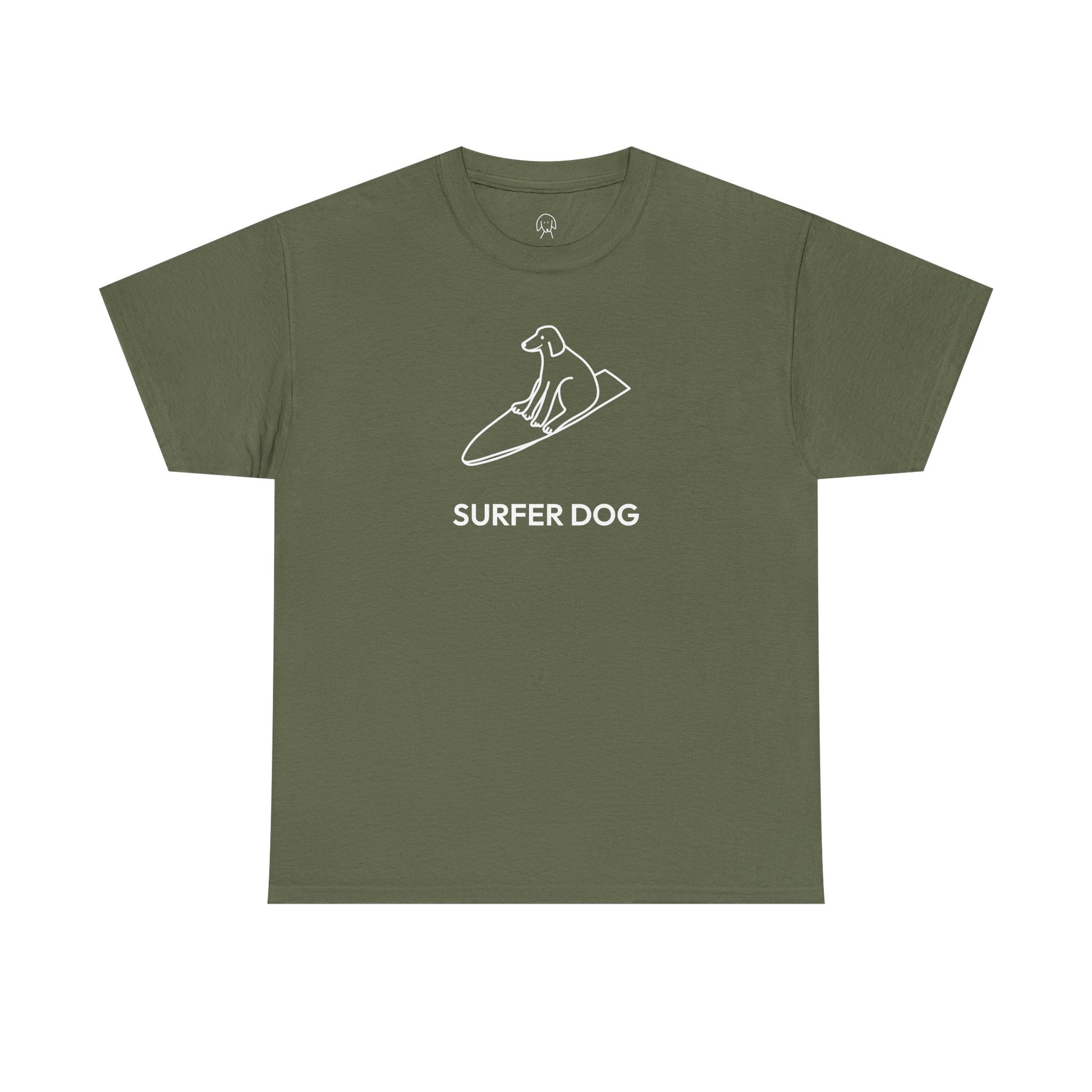 Surfer Dog | Soft Cotton Tee | Summer Collection