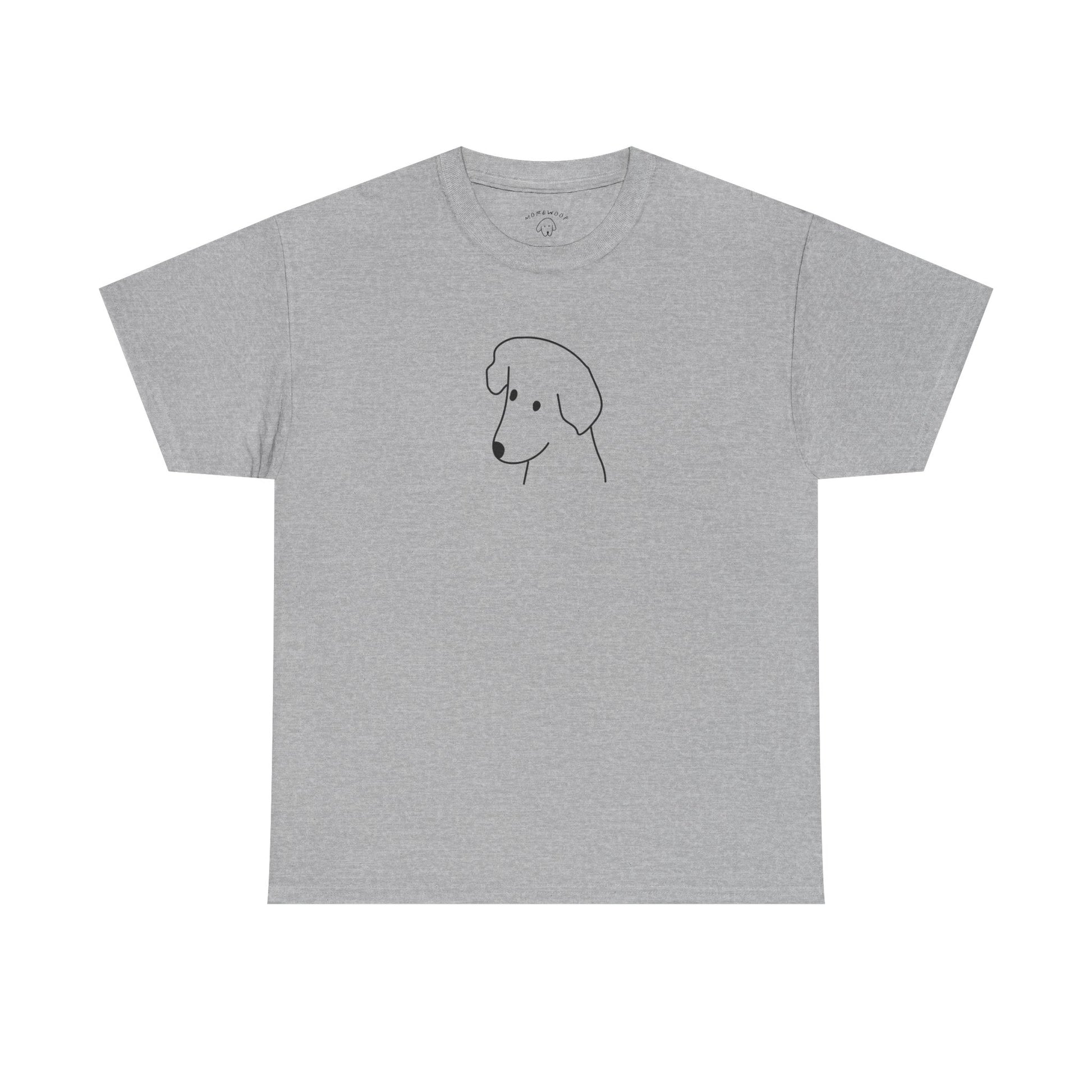 "Happy Dog" | Soft Cotton Tee | Face Time Collection