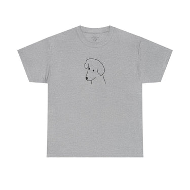 "Happy Dog" | Soft Cotton Tee | Face Time Collection