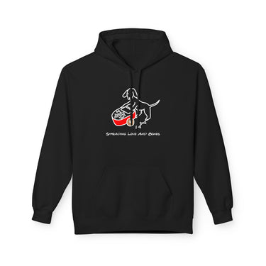 Spreading Love And Bones | Softstyle Fleece Hoodie | Color Collection
