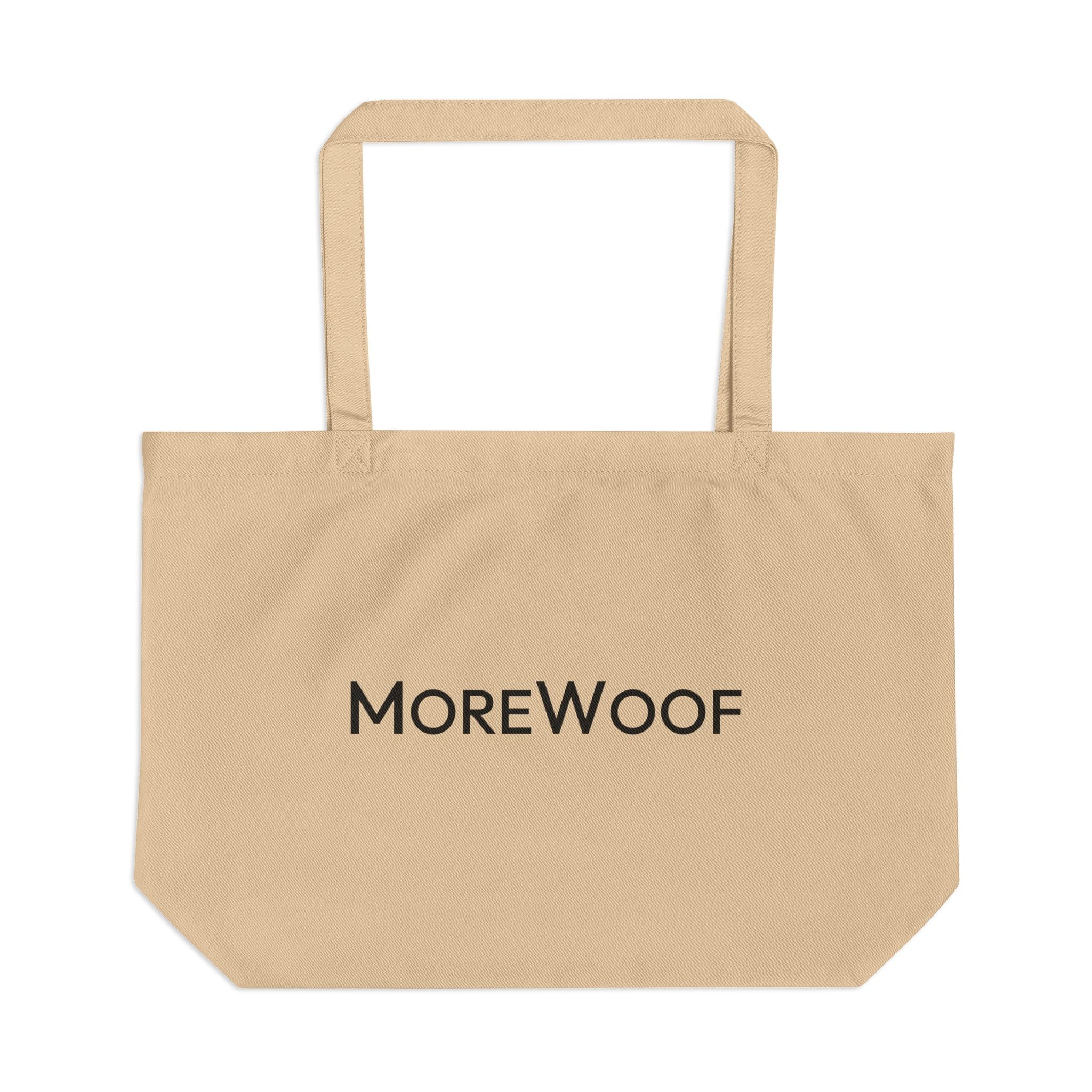Large Eco Tote — Life Is Better With A Dog Canvas Beach Bag