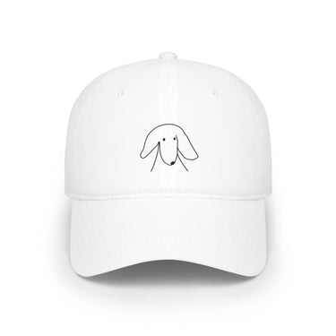 "Sideways Glance" | Morewoof Baseball Cap for Dog Lovers | Face Time Collection