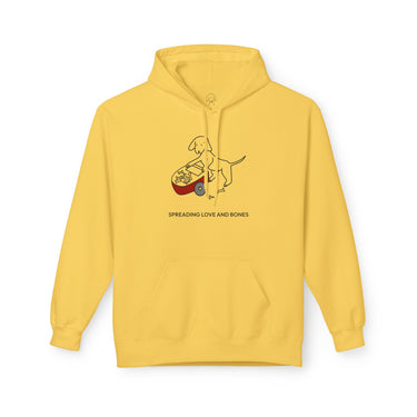 Spreading Love And Bones | Softstyle Fleece Hoodie | Color Collection