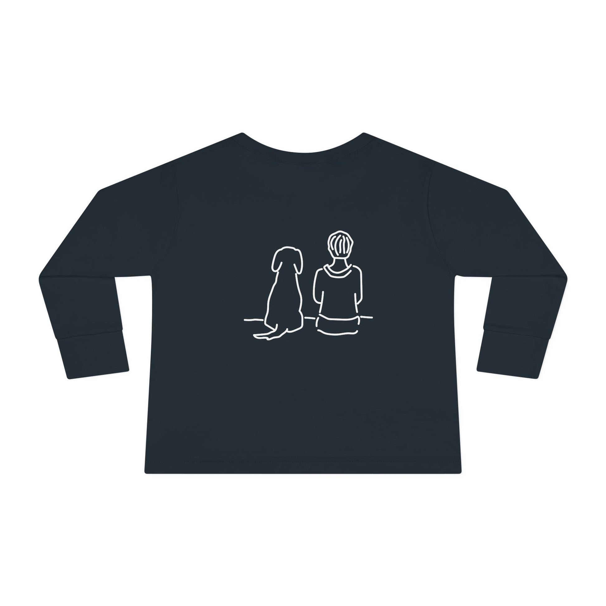 "Better Together" | Toddler Long Sleeve Tee (Back Print)