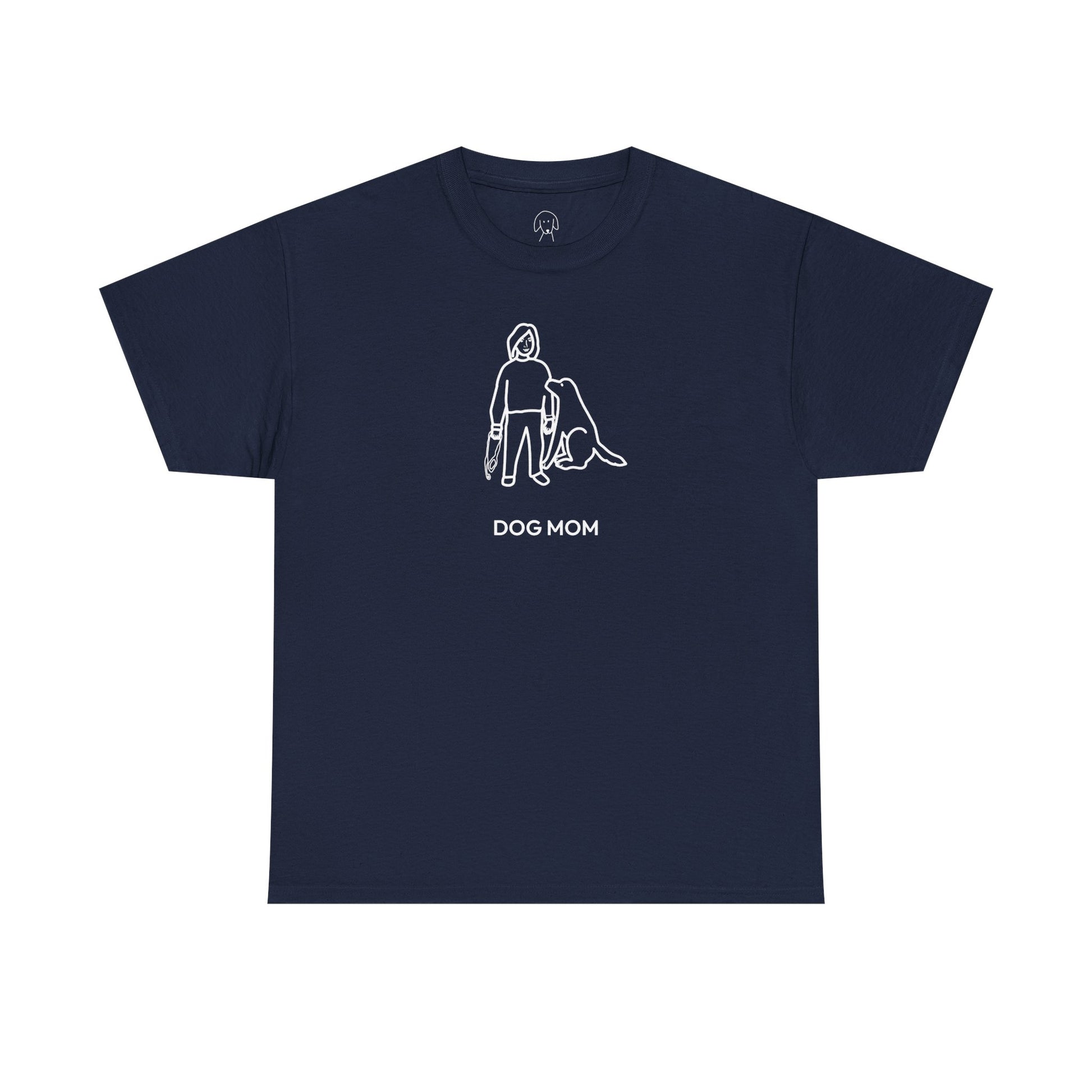 Dog Mom | Soft Cotton Tee