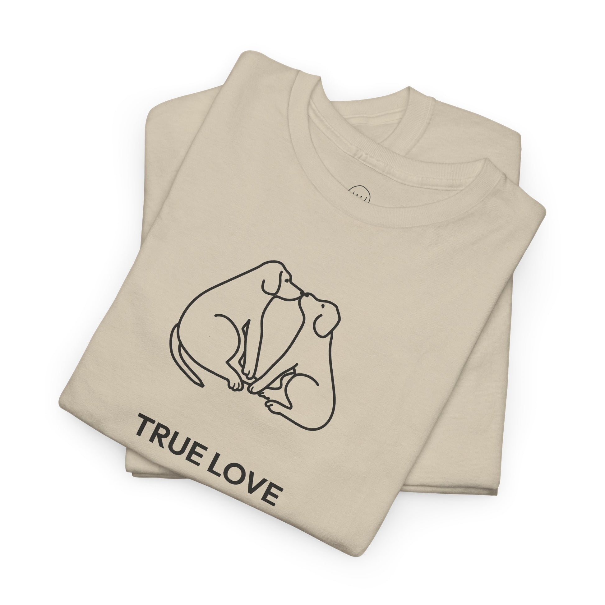 Cat Kisses T-Shirt — Minimal Line Art Cats Graphic Tee