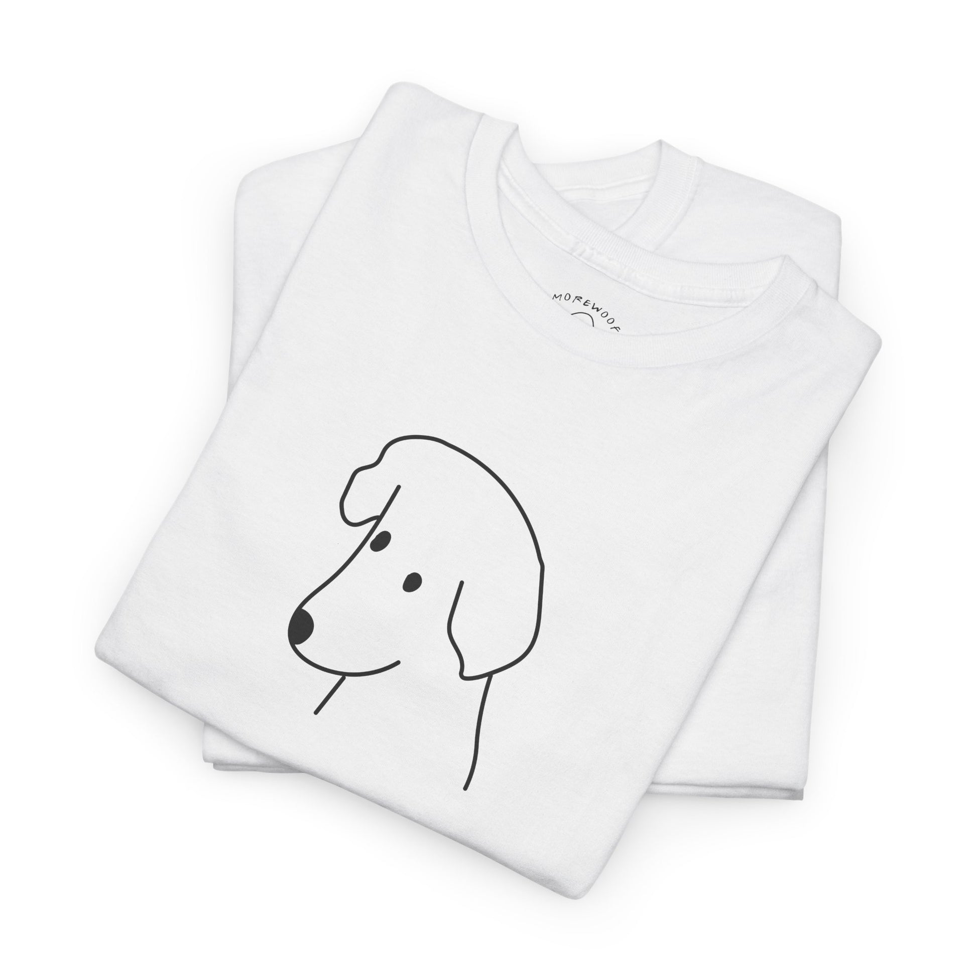 "Happy Dog" | Soft Cotton Tee | Face Time Collection