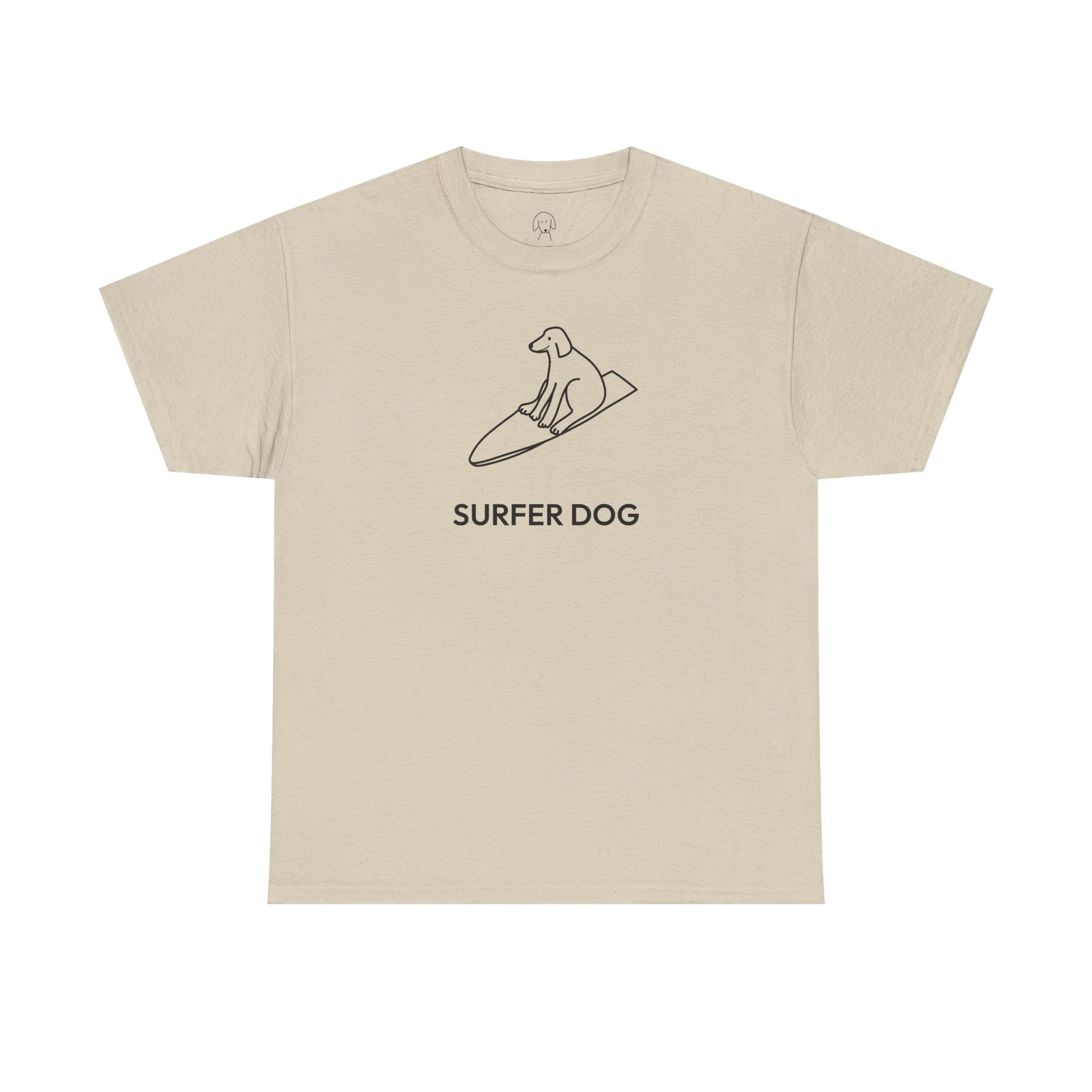 Surfer Dog | Soft Cotton Tee | Summer Collection