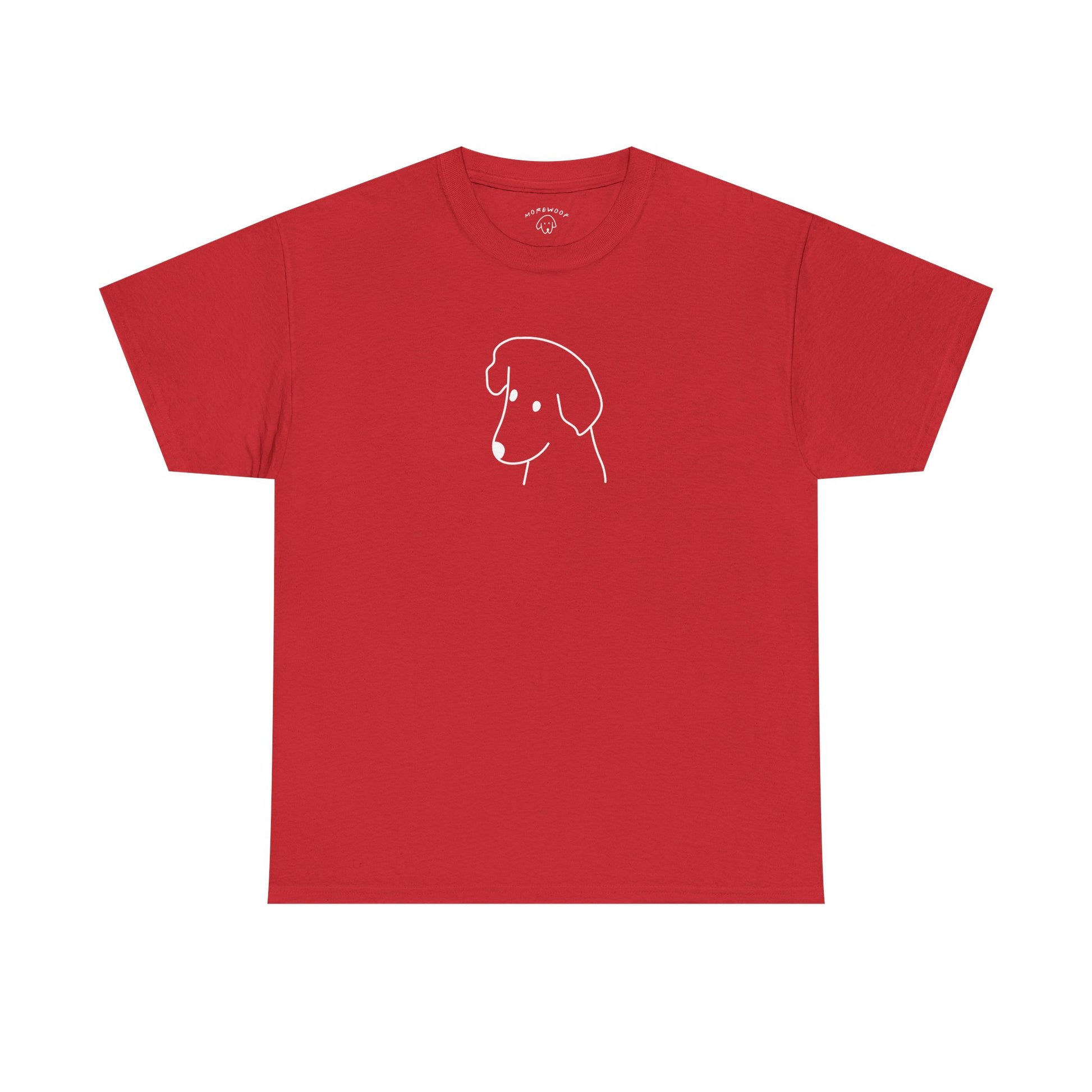"Happy Dog" | Soft Cotton Tee | Face Time Collection