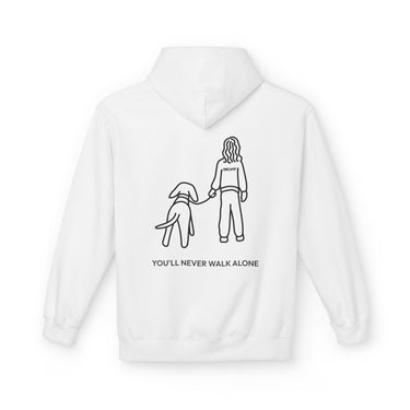 You'll Never Walk Alone (Back Print) | Softstyle Fleece Hoodie