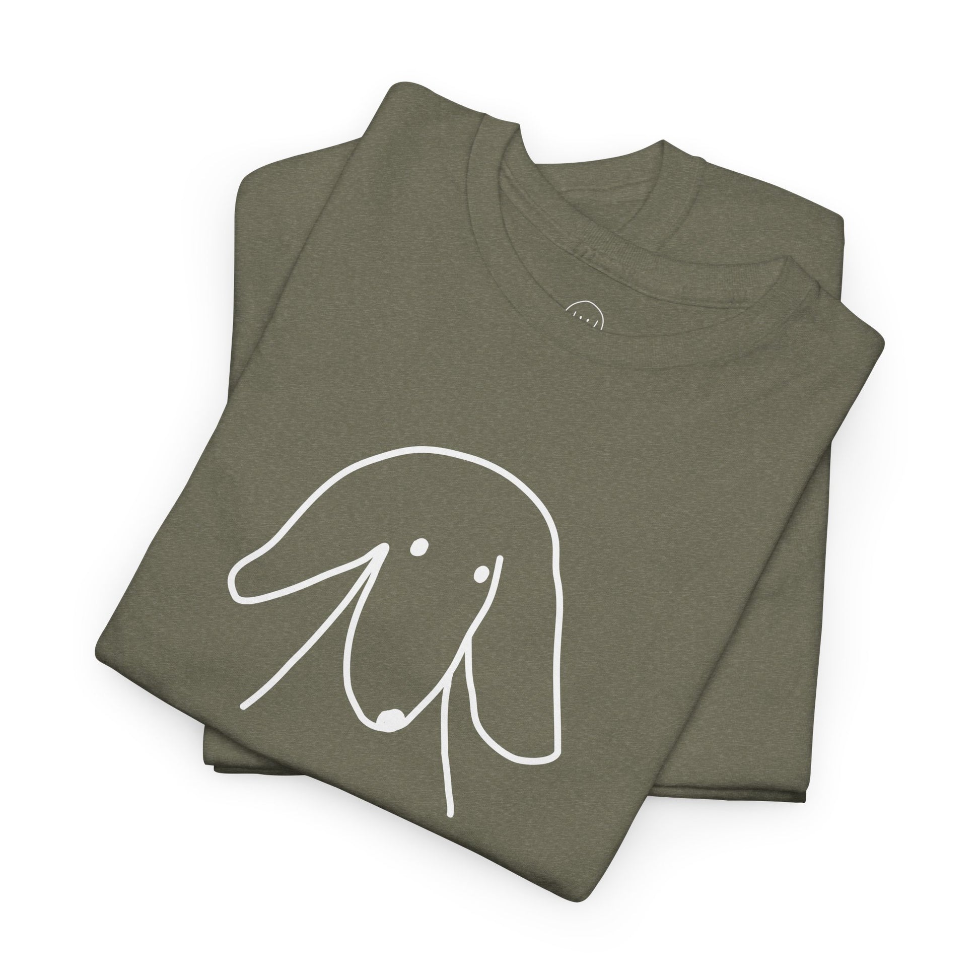 Sideways Glance | Soft Cotton Tee | Face Time Collection