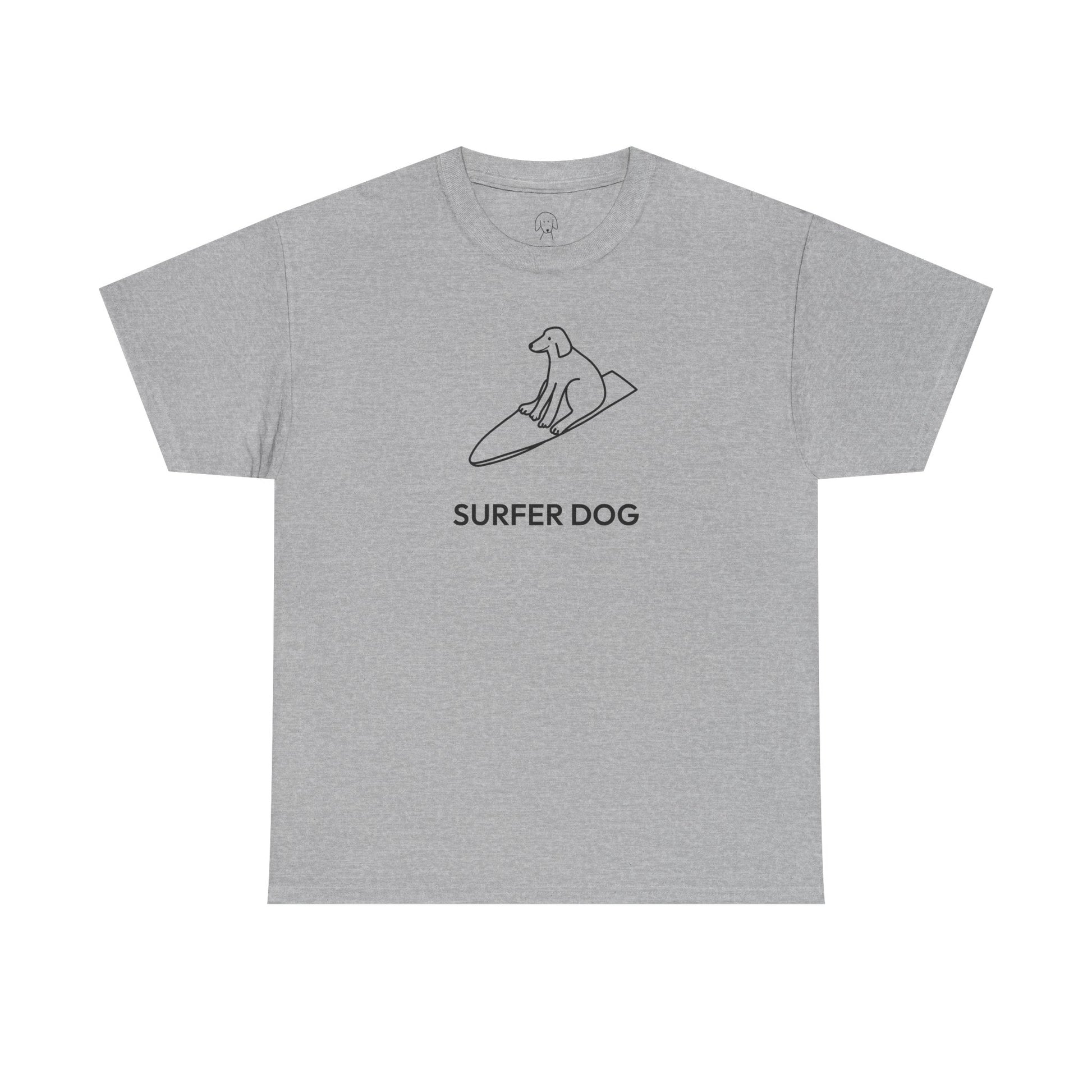 Surfer Dog | Soft Cotton Tee | Summer Collection